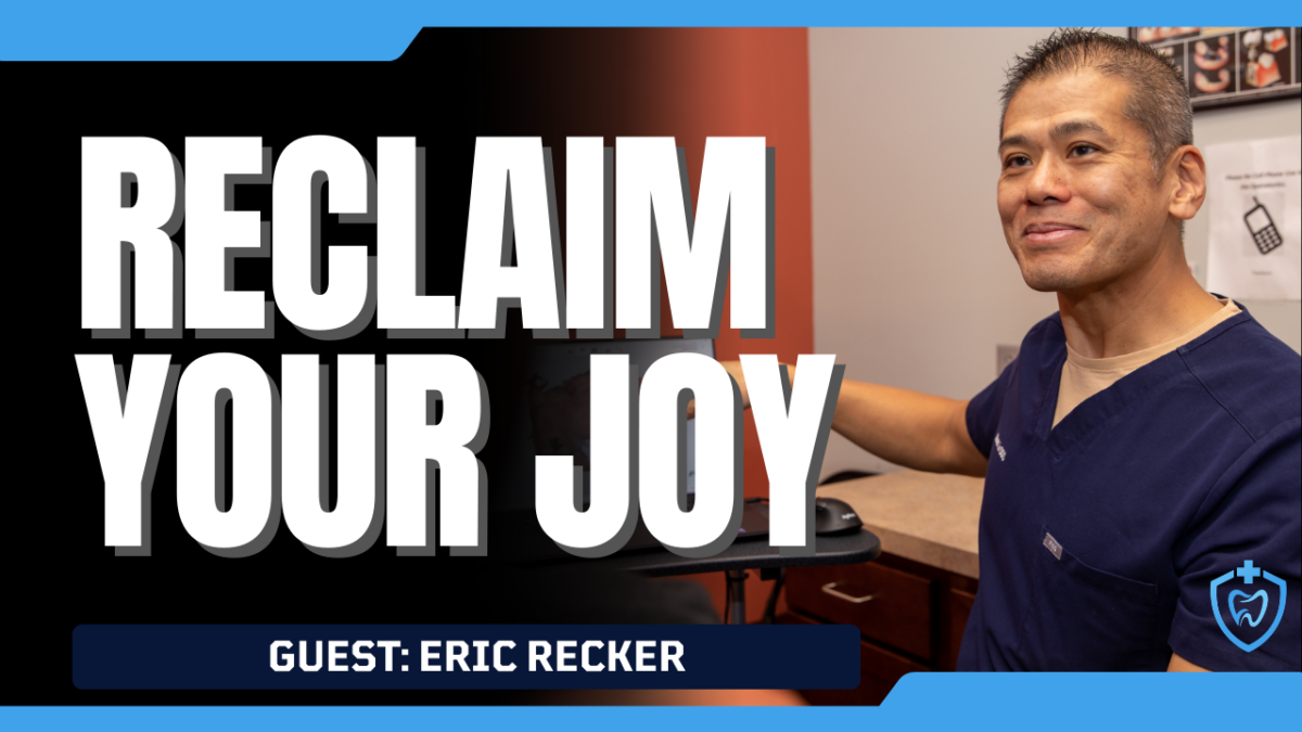 Podcast Cover Photo with Dr. Noel Liu, DDS titled "Reclaim Your Joy"